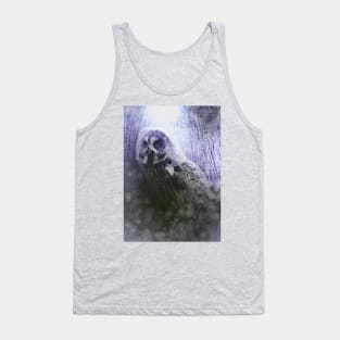 Gray Owl Spirit Tank Top